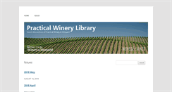 Desktop Screenshot of practicalwinerylibrary.com